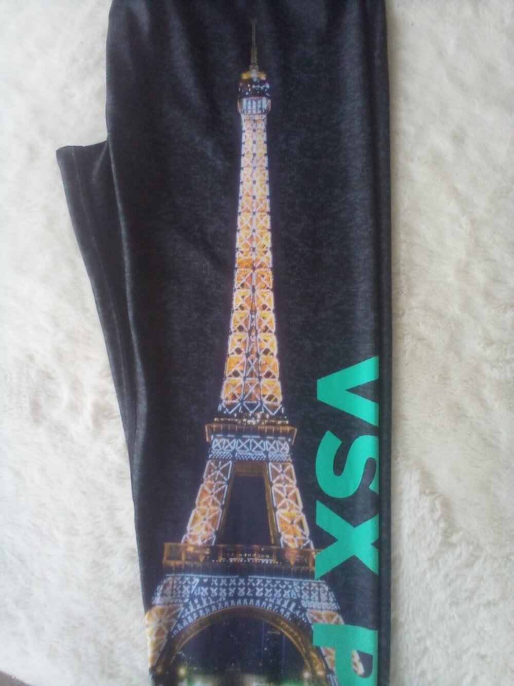 VICTORIA’S SECRET PARIS KNOCKOUT LEGGING LIMITED EDITION (L) NWT - Picture 2 of 9